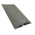 Kable Kontrol PVC Floor Cord Cover Kit - 15' Long - Gray WC318